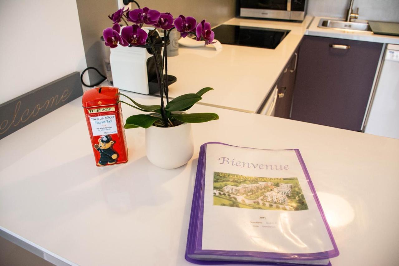 Sweet Apartment In Front Of Disneyland'S Castel มองต์เตฮวา ภายนอก รูปภาพ